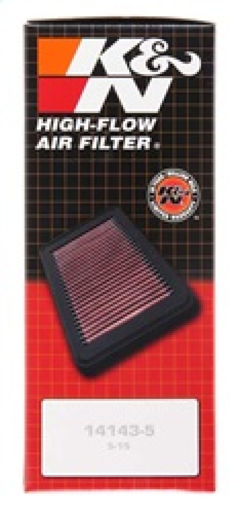Mitsubishi Colt Air Filter - K&N Engineering - High-Flow Air Filter - `96-`10